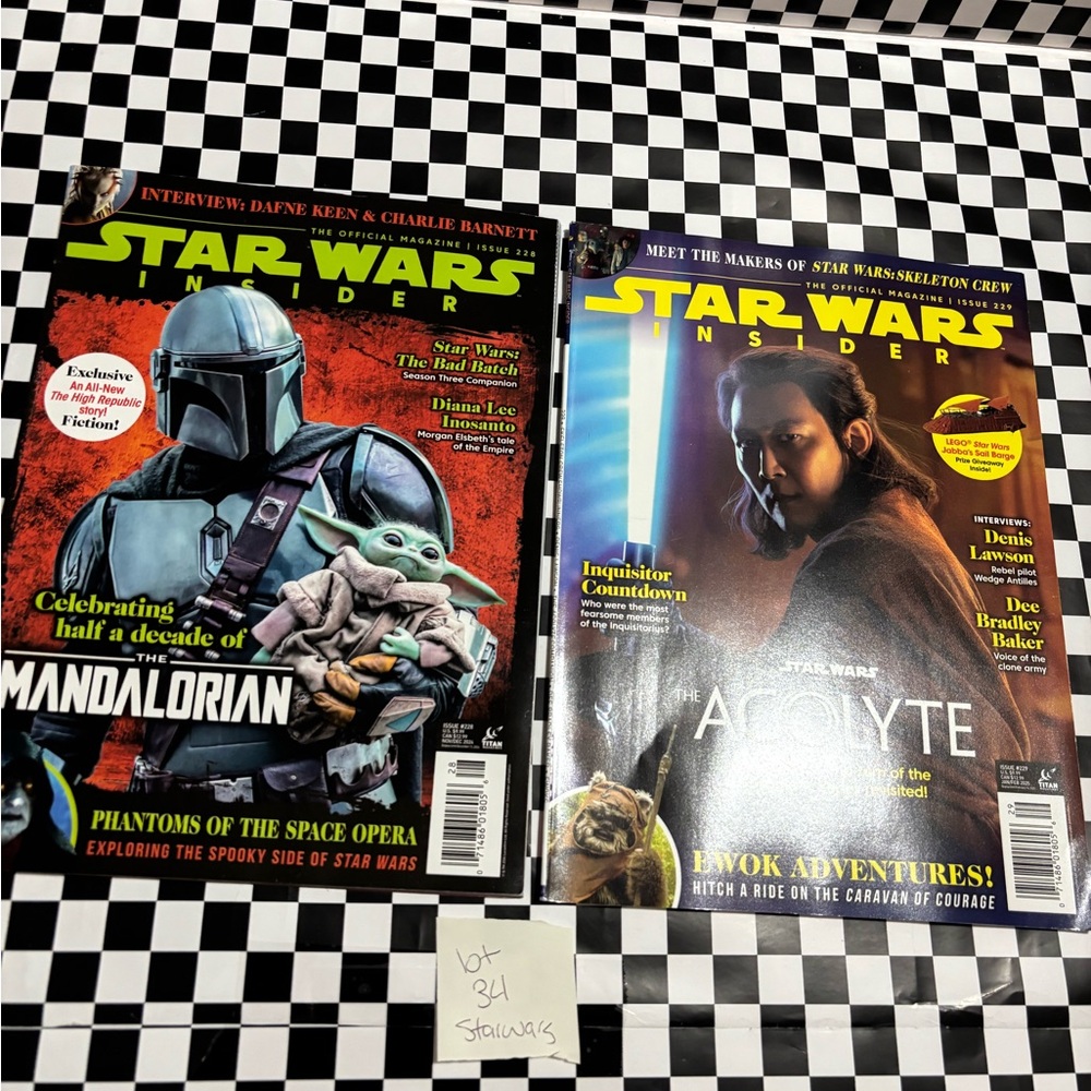 Star Wars Insider Magazines - The Mandalorian & The Acolyte NEW
